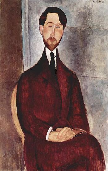Amedeo Modigliani Portrat des Leopold Zborowski oil painting image